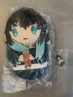 鬼滅の刃　無一郎　おおきなぽてっとますこっと　ローソン　アクリルチャーム