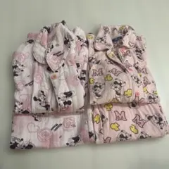 Disney ミニーマウス 長袖パジャマ Mサイズ