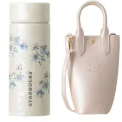 【新品】SAKURA2026Starbucksステンレスボトル ショルダーバッグ