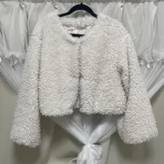 レトロガール アウター　ムートンジャケット