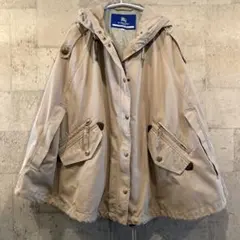 BURBERRY BLUE LABEL フード付きマント　３８