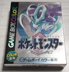 ポケットモンスタークリスタルバージョン ゲームボーイカラー ポケモン