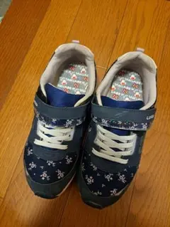 ムーンスター　花柄　スニーカー　23EE