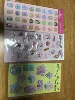 ディズニーキャラクター シール3枚セット