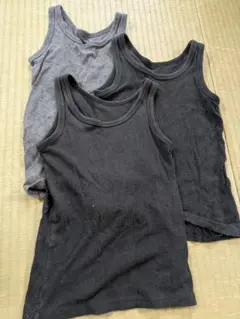 アンダーシャツ 3枚セット 黒 グレー