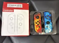 Nintendo Switch コントローラー 炎模様