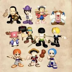 ワンピースワールド2 食玩 レトロ フィギュア 11体セット