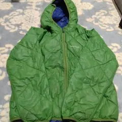 mont-bell フード付き中綿コート リバーシブル 140cm