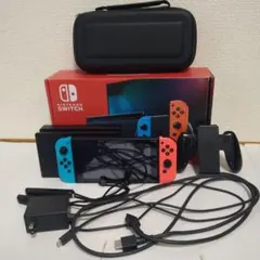 Nintendo Switch 本体 ネオンブルー/ネオンレッド 動作確認済 - メルカリ