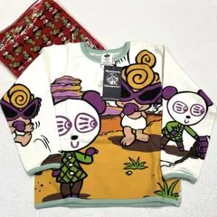 【新品タグ付き/110】ヒステリックミニ　ヒスミニ　トレーナー　総柄　シール付き