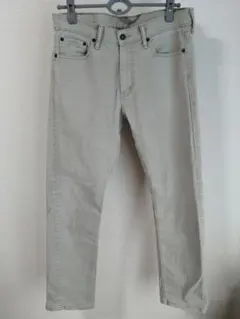 Levi's 513 ベージュ ストレッチ スリムフィットデニム W32 L32