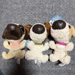 THE DOG ぬいぐるみ マスコット 3点セット