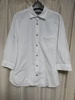 BEAUTY&YOUTH UNITED ARROWS 七分袖シャツ Ｍサイズ 白