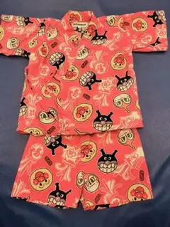 アンパンマン 甚平 ピンク 100cm