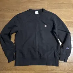 美品 Champion ブラック トレーナー
