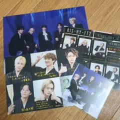 《新品・未開封品》キスマイ　Curtain call　特典4点セット