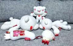グルーミー ぬいぐるみ 5点セット　ホワイト