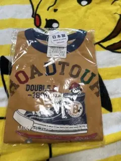 新品　ミキハウス　ダブルビー　長袖Tシャツ　90