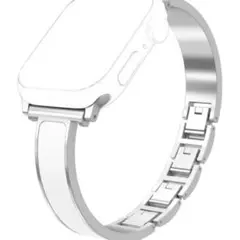 【新品】AppleWatch バンド シルバーグレー