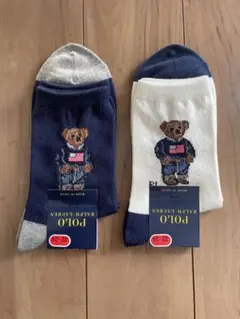 【お値下げ】Polo Ralph Lauren ポロベア ソックス 2足セット
