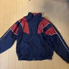 90's PUMA ナイロンジャケット ネイビー/レッド
