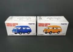 トミカリミテッドヴィンテージネオ　デルタワイドワゴン・タウンエースワゴン　2台 トミカリミテッドヴィンテージネオ デルタワイドワゴン・タウンエース