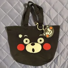 くまモン ミニトートバッグ ブラック