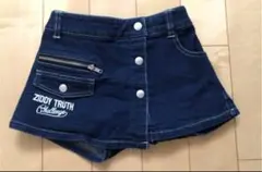 ZIDDY デニムスカートパンツ　140㎝