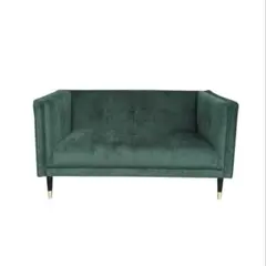 家具 インテリア KARE カレ ルック 180cm ベルベット ブルー ソファ