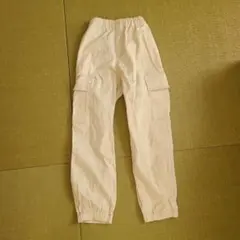 UNIQLO KIDS カーゴパンツ 150サイズ クリーム
