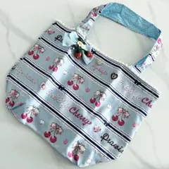 BABY チェリーリボン柄　バッグ　新品のサムネイル