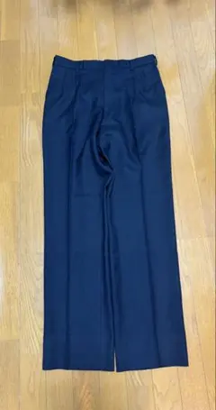 50s 60s vintage ストレートスラックス ウールギャバ ブラック - メルカリ