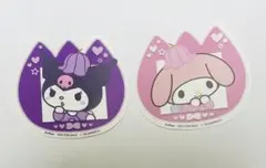 サンリオ ナムコ おたのしみくじ　C賞　ステッカー　シール　マイメロディ　クロミ