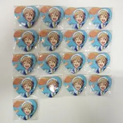 真白友也 あんスタ スタステ 2nd 缶バッジ ハート アルバム