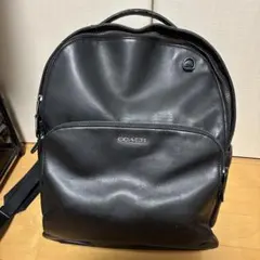 COACH コーチ C2934 リュック レザー ビジネスバッグ ブラック - メルカリ