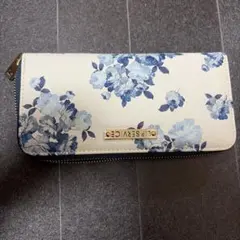 LIP SERVICE 花柄 ラウンドファスナー長財布