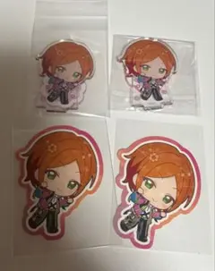 あんスタ アニカフェ アクスタ ステッカー 2wink