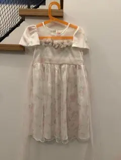 発表会　ハニープリンセス　フラワープリントドレス