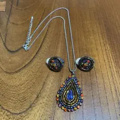 再値下げ　ペンダント＆イヤリングセット値下げします。