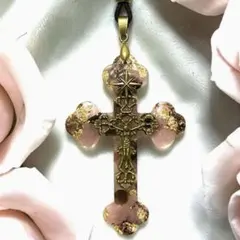 1990年代デッドストック・未使用】Liz Palaciosクロスネックレス 