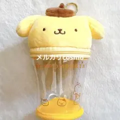 ポムポムプリン おしりぷりぷりプリンデザインシリーズ ビニールポーチチャーム