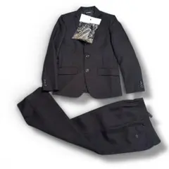 【未使用級】V.O.W.W. フォーマルスーツセットアップ　150cm ブラック