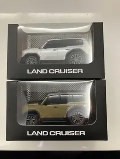 トヨタ ランドクルーザー 250 プルバックカー 2台セット