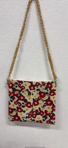 花柄サコッシュ バッグ
