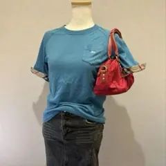 Burberry バーバリー　ノバチェック　ホースロゴ　ポケT Y2K