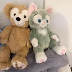 ダッフィーとシェリーメイ ぬいぐるみ
