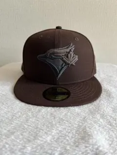 NEWERA ブルージェイズ 59FIFTY ブラウンキャップ 7 4/1