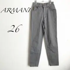 ARMANI JEANS【26インチ】ライトグレー 綿100% レディースのサムネイル