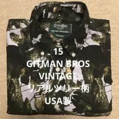 USA製リアルツリー柄ギットマンGitman BrosオックスフォードBDシャツ