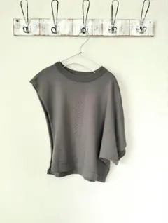 miziro-ind/ミズイロインド【定価1.5万】アシンメトリーニットベスト